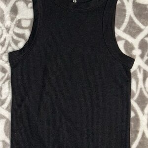 Aeropostale Black Textured Top